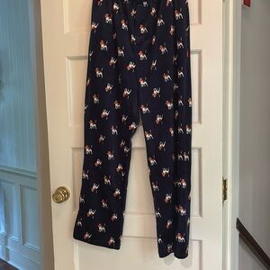 Izod  dog printed pajama pants
